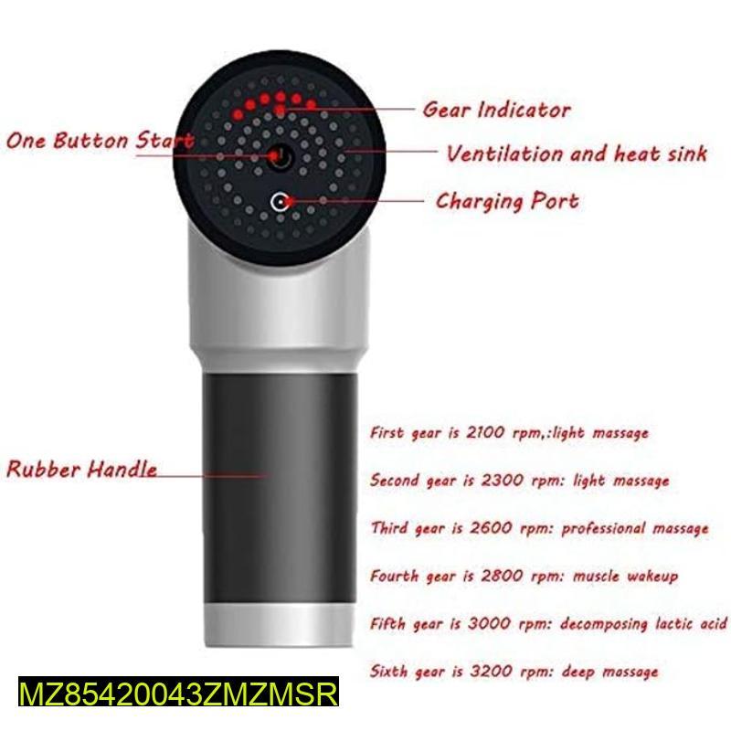 Facial gun Muscle Massager KH 320 - Image 3