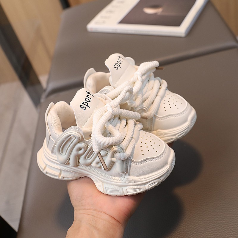 Fall 2023 new children's sneaker Internet celebrity girl's daddy shoes boys children's shoes student shoes batch - Image 5